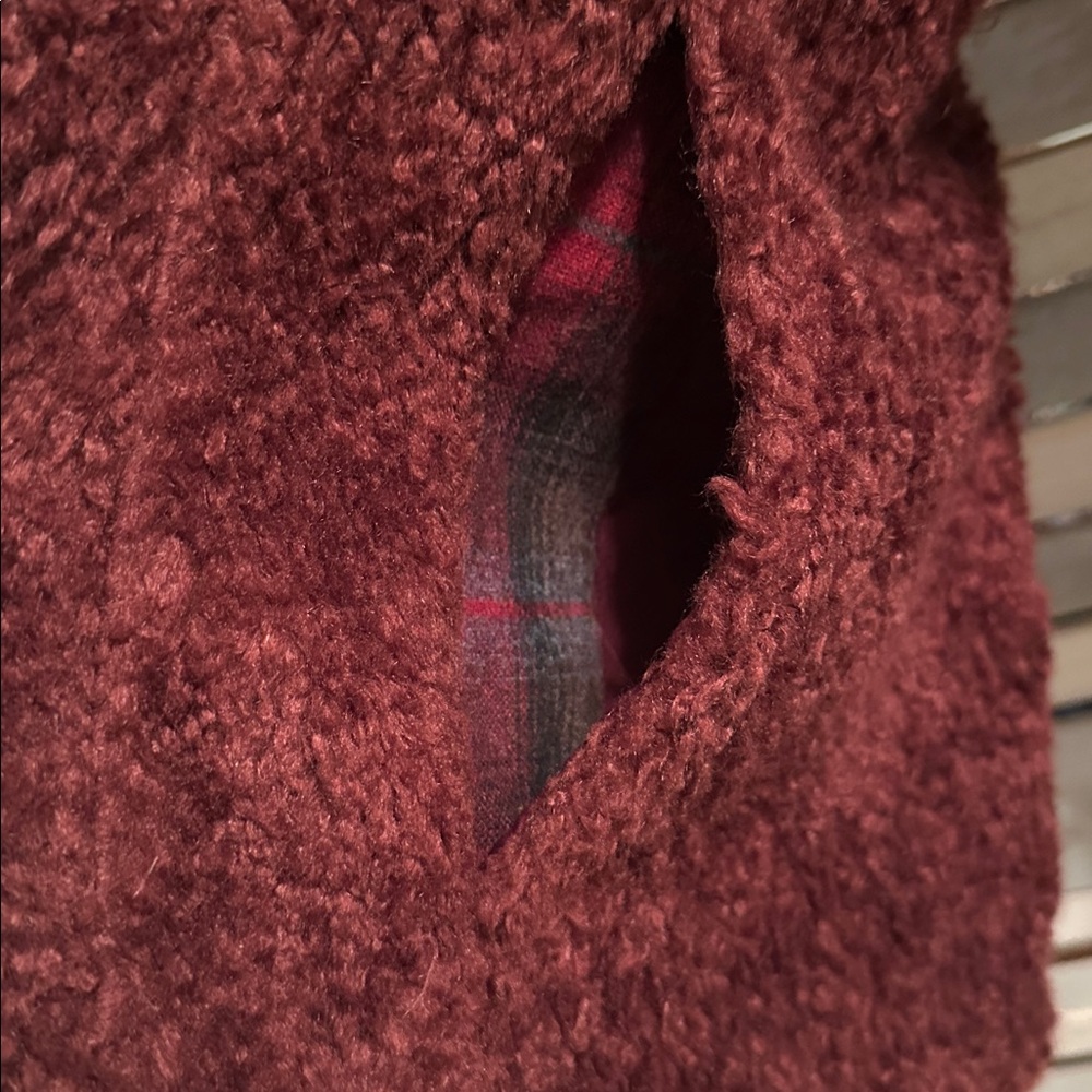 Pendleton Women's Deep Red Teddy Jacket - image 4